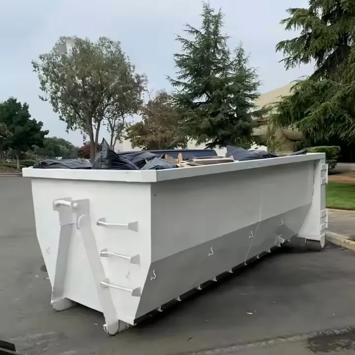 Hook Lift Trailer Dumpster for Sale